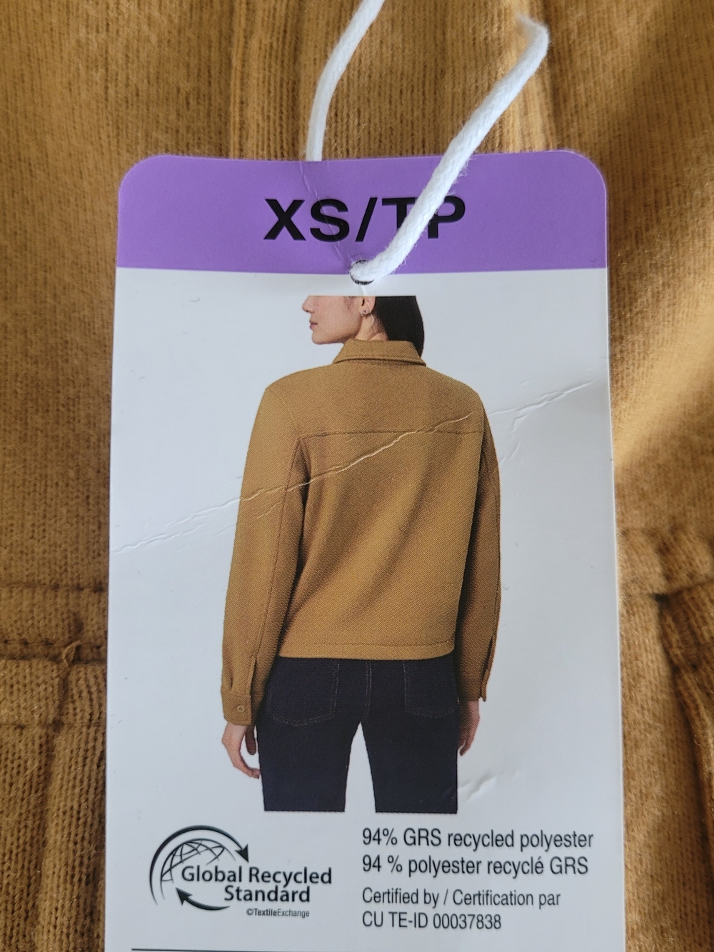 Mondetta Cropped Jacket ~ XS - Picture 3 of 3
